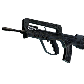 FAMAS | Night Borre (Battle-Scarred)