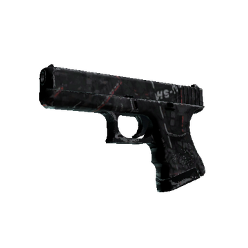 Glock-18 | Red Tire (Well-Worn)
