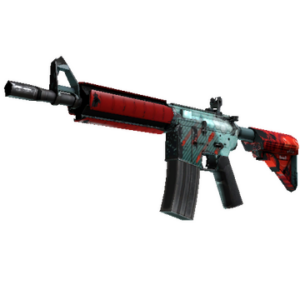 M4A4 | Bullet Rain (Well-Worn)