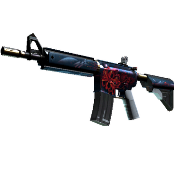 M4A4 | Spider Lily (Minimal Wear)