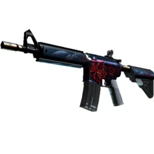 M4A4 | Spider Lily (Well-Worn)
