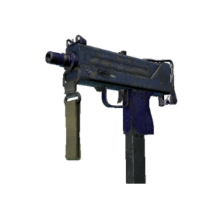MAC-10 | Indigo (Battle-Scarred)
