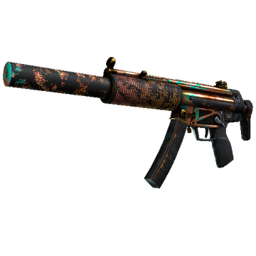 MP5-SD | Oxide Oasis (Battle-Scarred)