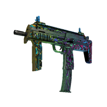 MP7 | Neon Ply (Minimal Wear)