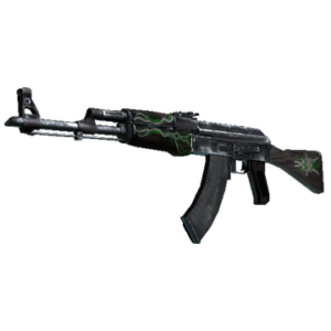 AK-47 | Emerald Pinstripe (Well-Worn)