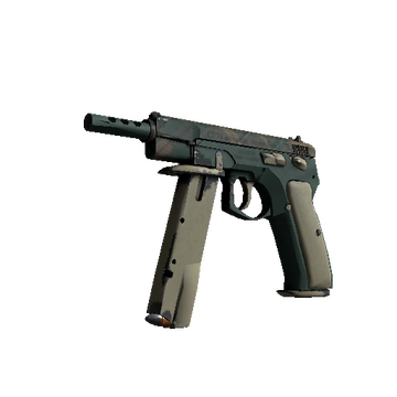 CZ75-Auto | Green Plaid (Field-Tested)