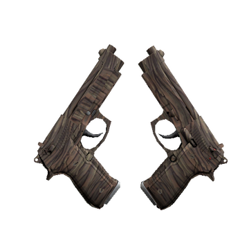 Dual Berettas | Drift Wood (Factory New)