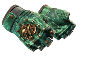 ★ Broken Fang Gloves | Jade (Battle-Scarred)