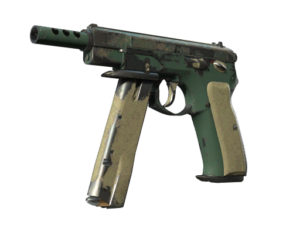 CZ75-Auto | Green Plaid (Battle-Scarred)